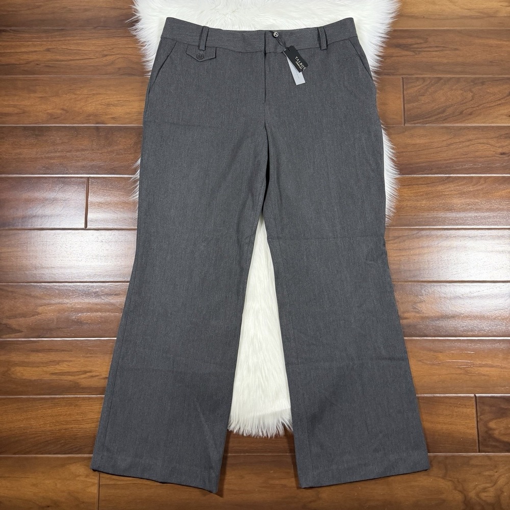 Talbots Women's Size 16 Charcoal Gray Signature Trouser Pants